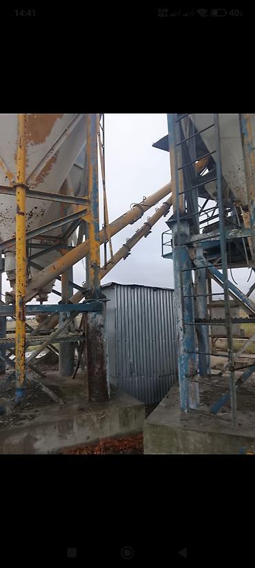 паяльник баку: Beton zavodu hazır biznes Tərkib: - Çoxbölməli iners bunker/haustver — 9