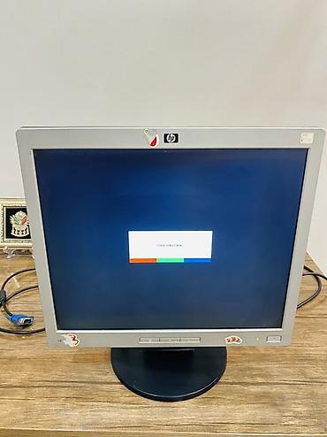 iphone 7 plus satilik: HP LCD monitor - Ekran ölçüsü: təqribən 17" (kvadrat/4:3 nisbəti) - — 1