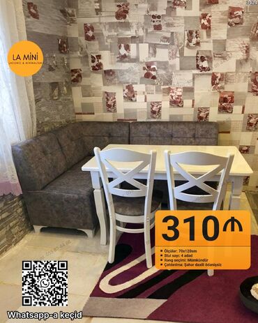 обеденный стол купить: Künc divan, Mətbəx üçün, Açılmayan