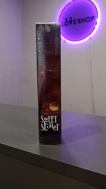 Парфюмерия: Смазка для анального отверстия sweet secret создана с учётом