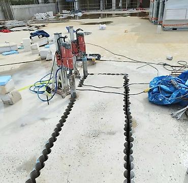 Услуги: Beton kəsimi və karot qazma xidməti - Dəqiq beton kəsimi: döşəmə — 10
