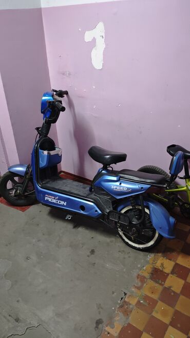 електрический мото: Электроскутер Pigeon SPEED (с электроприводом) Торг имеется, в