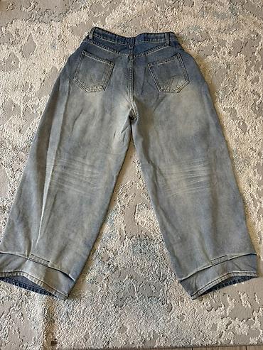 джинсы мужские levis: Свободные джинсы из плотного денима светло‑синего цвета с — 2