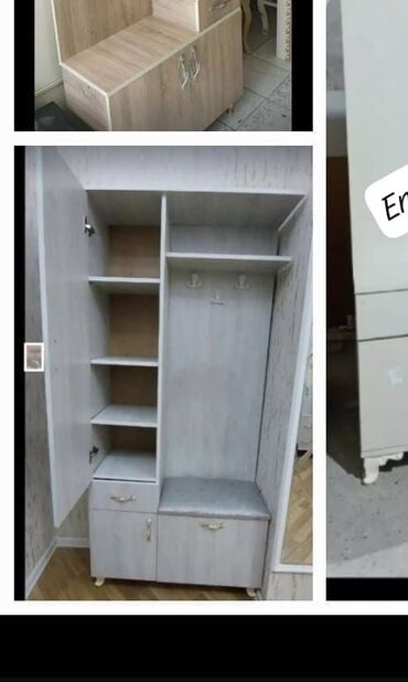 Dolablar: Yeni, 2 qapılı Düz dolab, Dəhliz dolabı — 4