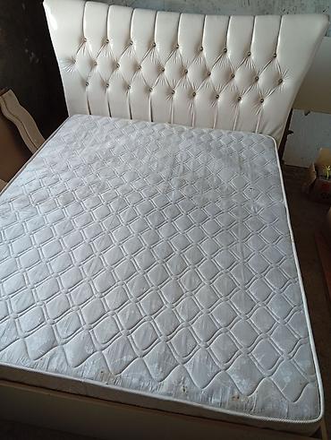 İşlənmiş, İkinəfərlik çarpayı, Bazasız, Matras ilə, Siyirməsiz