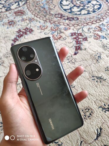 скупка вай фай: Huawei P50 Pro, Колдонулган, 128 ГБ, түсү - Кара, 2 SIM