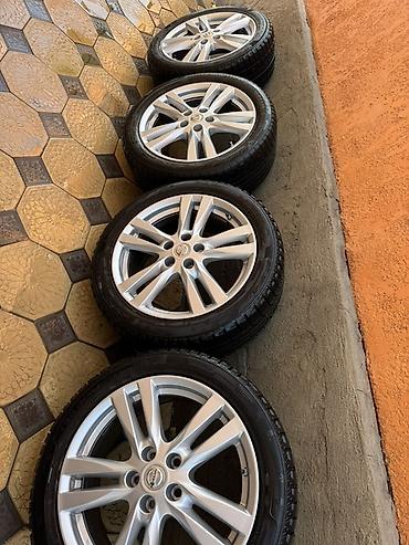 диски на камри 70 r17 оригинал: Комплект из 4 шт диски оригинальные с датчиком давления Ниссан — 6