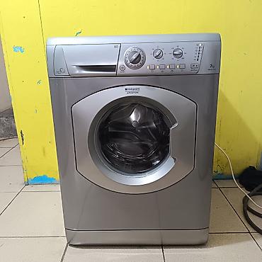 iwiq matoru: Paltaryuyan maşın Hotpoint Ariston, 7 kq, İşlənmiş, Avtomat, Qurutma var, Kredit yoxdur, Ödənişli çatdırılma — 4