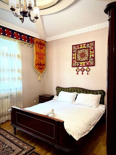 Посуточная аренда квартир: 6 комнат и более, Банные принадлежности, Бронь, Постельное белье — 7