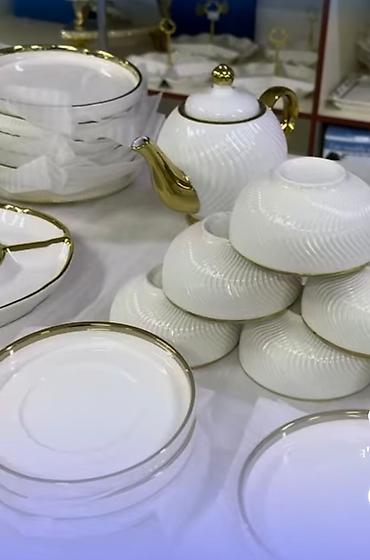 dish sets: Набор посуды на 6 персон новое с коробкой Белый цвет всегда в моде. 6 — 3