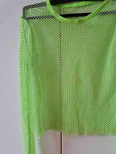 Bluze: One size, Vez, Jednobojni, bоја - Zelena — 2