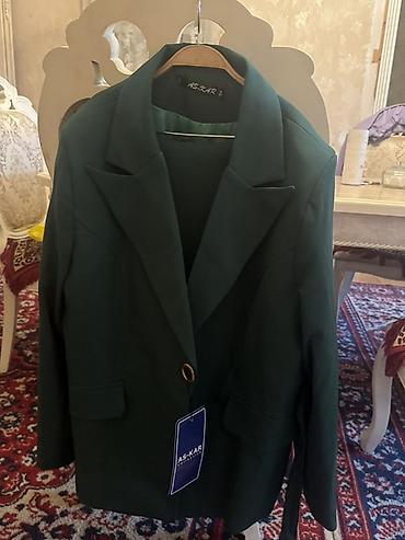 arqanza parça: AS-KAR Collection qadın pencəyi - Rəng: tünd yaşıl - Model: tək — 2