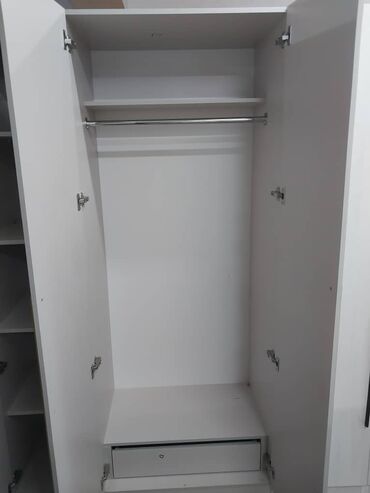 Шкафы для одежды: Шкаф для одежды, Новый, Прямой, ЛДСП — 12