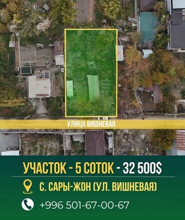 продаю дом рабочий гарадок: 5 соток, Курулуш, Кызыл китеп