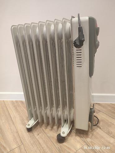 Elektronika: Yağ radiatoru – Sinbo markası, 9 bölməli Xüsusiyyətlər: - Mexaniki — 1