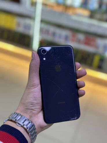 телефоны айфон х: IPhone Xr, Б/у, 256 ГБ, Черный, Защитное стекло, Чехол, Кабель