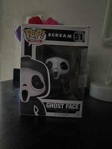 mf doom: Фигурка Funko Pop! Movies — Ghost Face (Scream), №51 - Серия: Pop! — 1