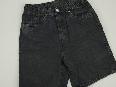 szorty damskie jeansowe czarne: Shorts, Esmara, S (EU 36), condition - Good