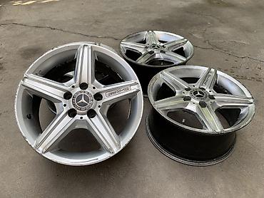 Литые Диски R 16 Mercedes-Benz, Комплект, отверстий - 5, Б/у