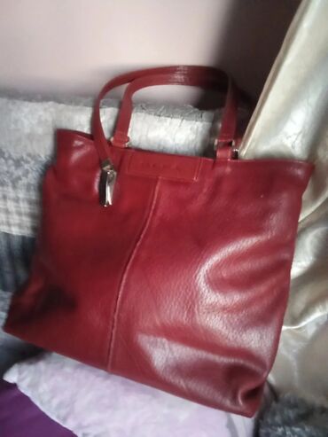 bordo tasne: Shoulder bag, Material: Leather