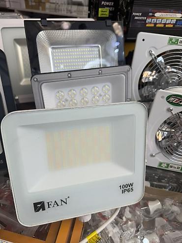 Прожекторы: Светодиодный прожектор FAN 100W IP65 - Мощность: 100 Вт - Степень — 1