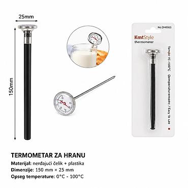 KMT kuhinjski termometar 5404824 Precizan termometar za hranu