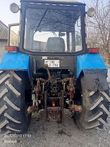 Traktorlar: Belarus MTZ 1221.2 traktor - Güclü dizel mühərrik, ön və arxa — 8