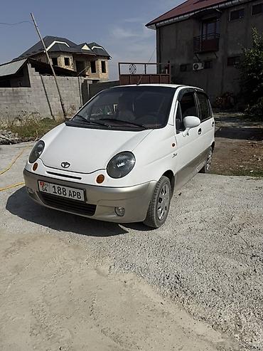Daewoo: Daewoo Matiz: 2003 г., 0.8 л, Кол менен иштөөчү, Бензин, Хетчбек — 2