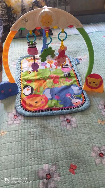 детский массажный коврик: Детский коврик Б/у, Прямоугольный