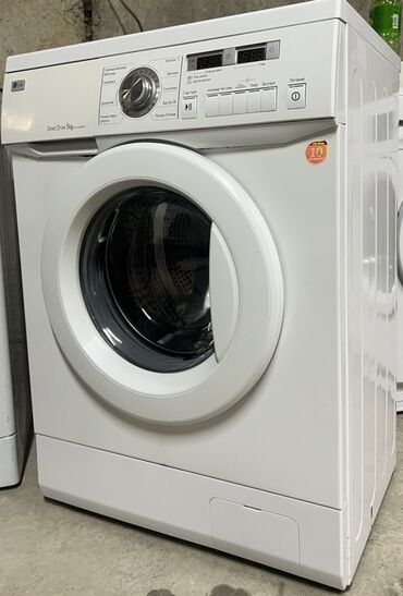 стиральная машина с прямым приводом: Кир жуучу машина LG, Автомат, 5 кг чейин