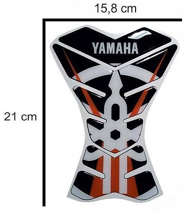branik: YAMAHA - tank pad - 712 📌 Opis: Samolepljivi protektor za rezervoar — 1