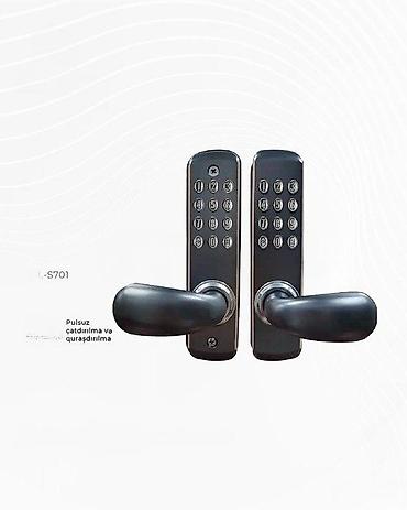 smart lock qw: Elekrtron kilid "QL-S701"QL-S701 Qapı Tipi: Taxta qapı, seyf qapı — 1