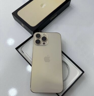 Apple iPhone: IPhone 13 Pro Max, 128 ГБ, Золотой, Отпечаток пальца, Face ID