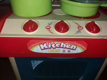 Oyuncaqlar: Baha alınıb! Soba üşaq üçün böyük səsi və işığları var + başqa qabları — 8