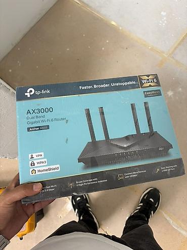 TP-Link Archer AX55 (AX3000) Dual Band Gigabit Wi‑Fi 6 router - Wi‑Fi
