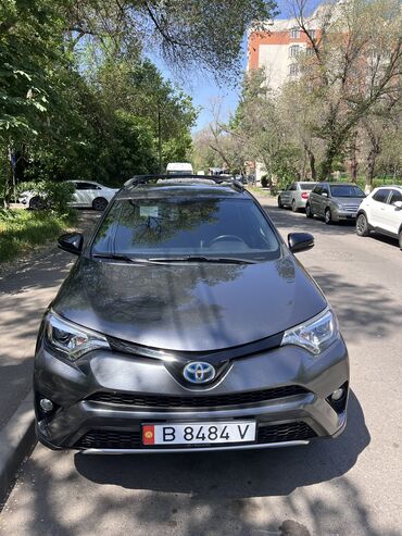 taiota raf 4: Toyota RAV4: 2017 г., 2.5 л, Автомат, Гибрид, Кроссовер