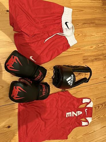Спортивные костюмы: Мужской спортивный костюм, Adidas, цвет - Красный — 2
