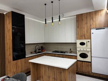 Кухонные гарнитуры: Кухонный гарнитур, Новый, цвет - Белый, ДСП, Бесплатная доставка — 15