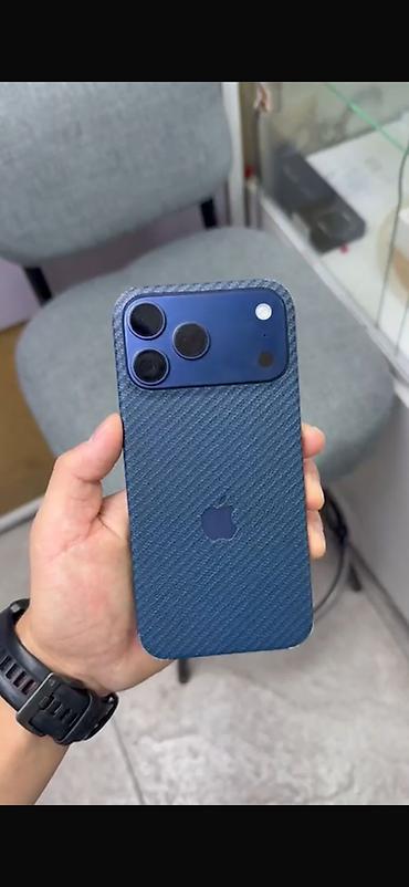 iphone xp: IPhone 17 Pro Max, Б/у, 512 ГБ, Синий, 100 % — 1