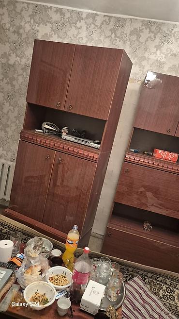 Стенки-шкафы: Секция‑стенка для гостиной в классическом стиле, массивная, из — 6