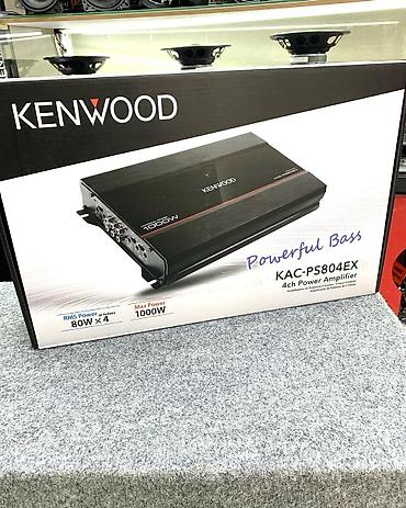 9800: Оригинальный усилитель Kenwood KAC-PS804EX Тип усилителя — 9