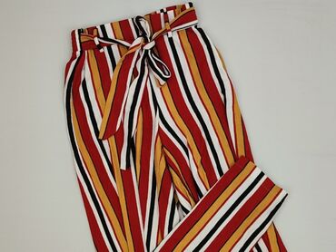 Bershka, Material trousers for women, size XS (EU 34)