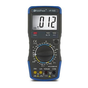 Təmir və tikinti: HoldPeak HP-760B Rəqəmsal Multimetr Mexaniki bloklama sistemi və — 3