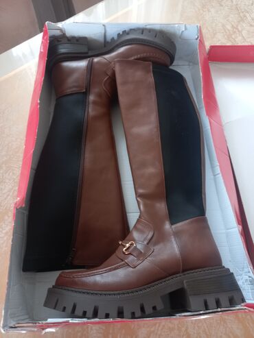 Çəkmələr: Türkiyə istehsalıdır. Marka-Chapel. Ölçü 38. Yenidir, heç istifadə — 7