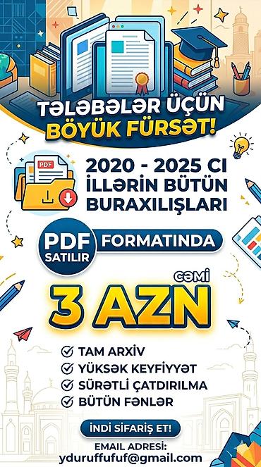 informatika qayda pdf: Tələbələr üçün böyük fürsət! 2020–2025-ci illərin bütün buraxılışları — 1