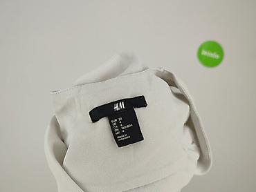biala obcisla bluzka: H&M, Bluzka damska, rozmiar 2XS — 5