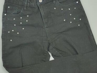 spodnie jeans czarne: Jeansy, Beloved, S, stan - Dobry