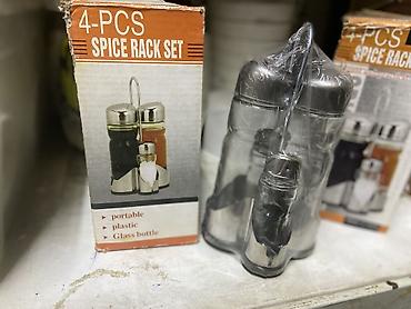 Набор для специй 4-Pcs Spice Rack Set. Комплект включает 4 предмета