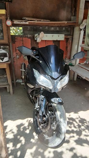 мото ролик: Спортивный мотоцикл Kawasaki (черный цвет) - Кузов: полноразмерный — 1