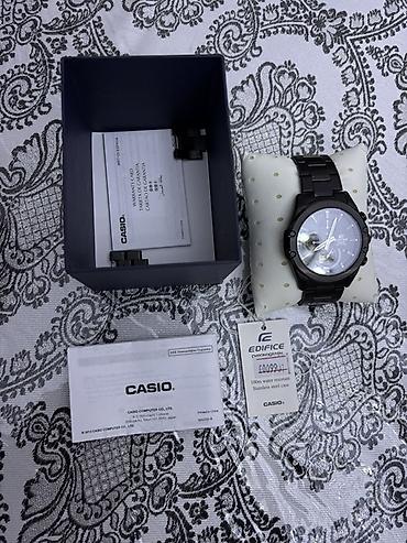 saat edifice: Casio Edifice kişi qol saatı - Brend/model: Casio Edifice (qutuda və — 3
